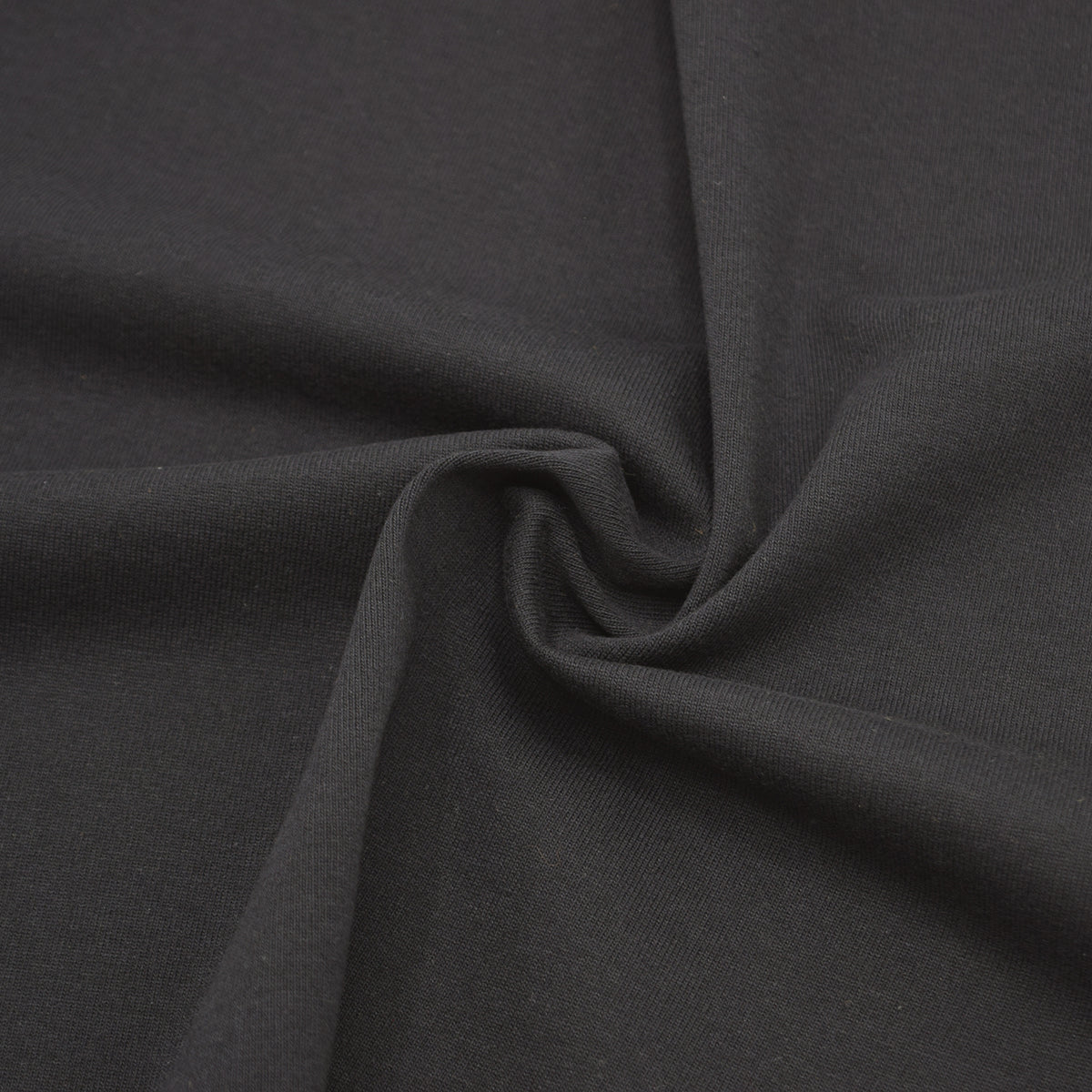 Solid Cotton Jersey Knit - Black