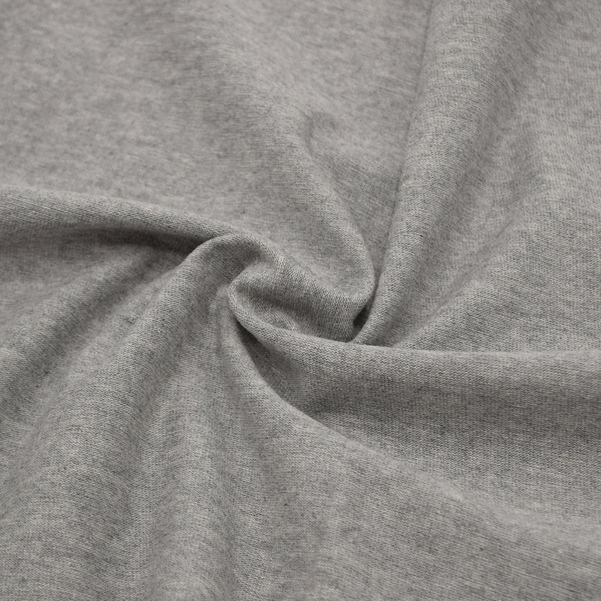 Solid Cotton Jersey Knit - Grey
