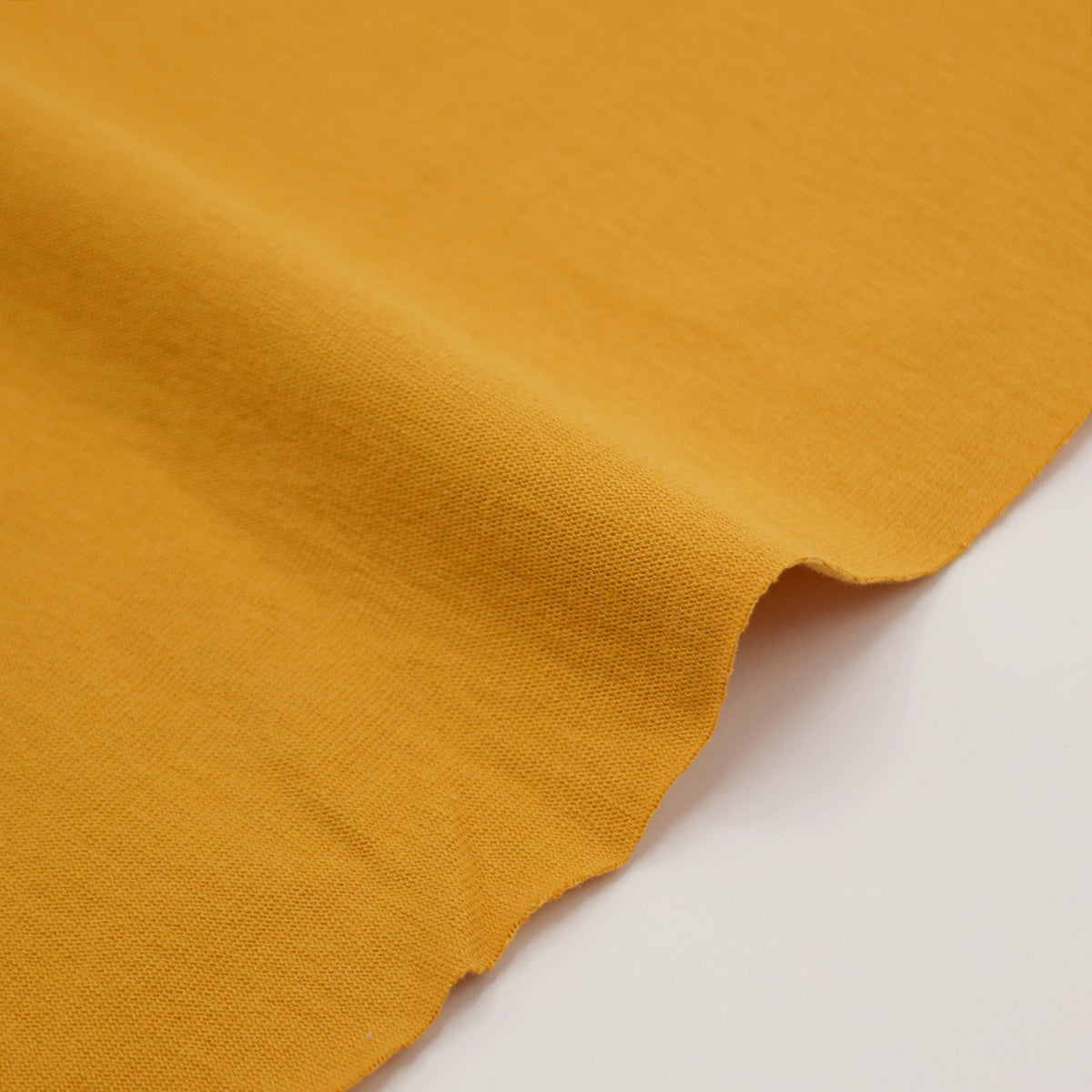 Solid Cotton Jersey Knit - Turmeric