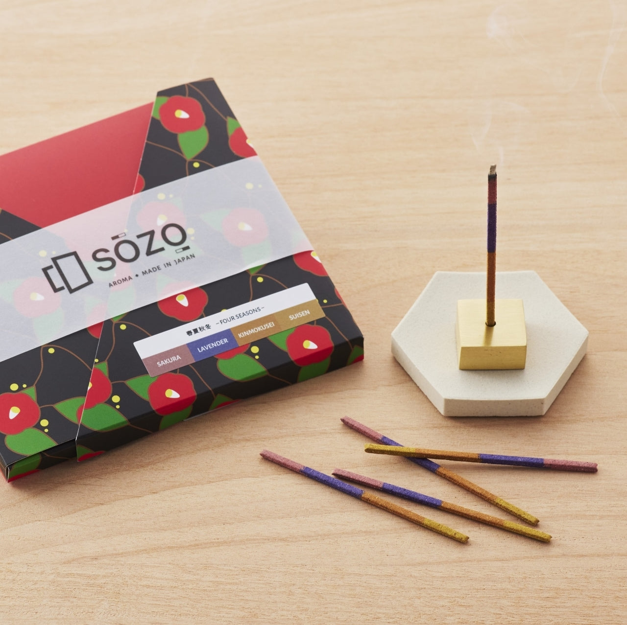 [Kokka Lifestyle] SOZO Timer Incense - 春夏秋冬 4 seasons