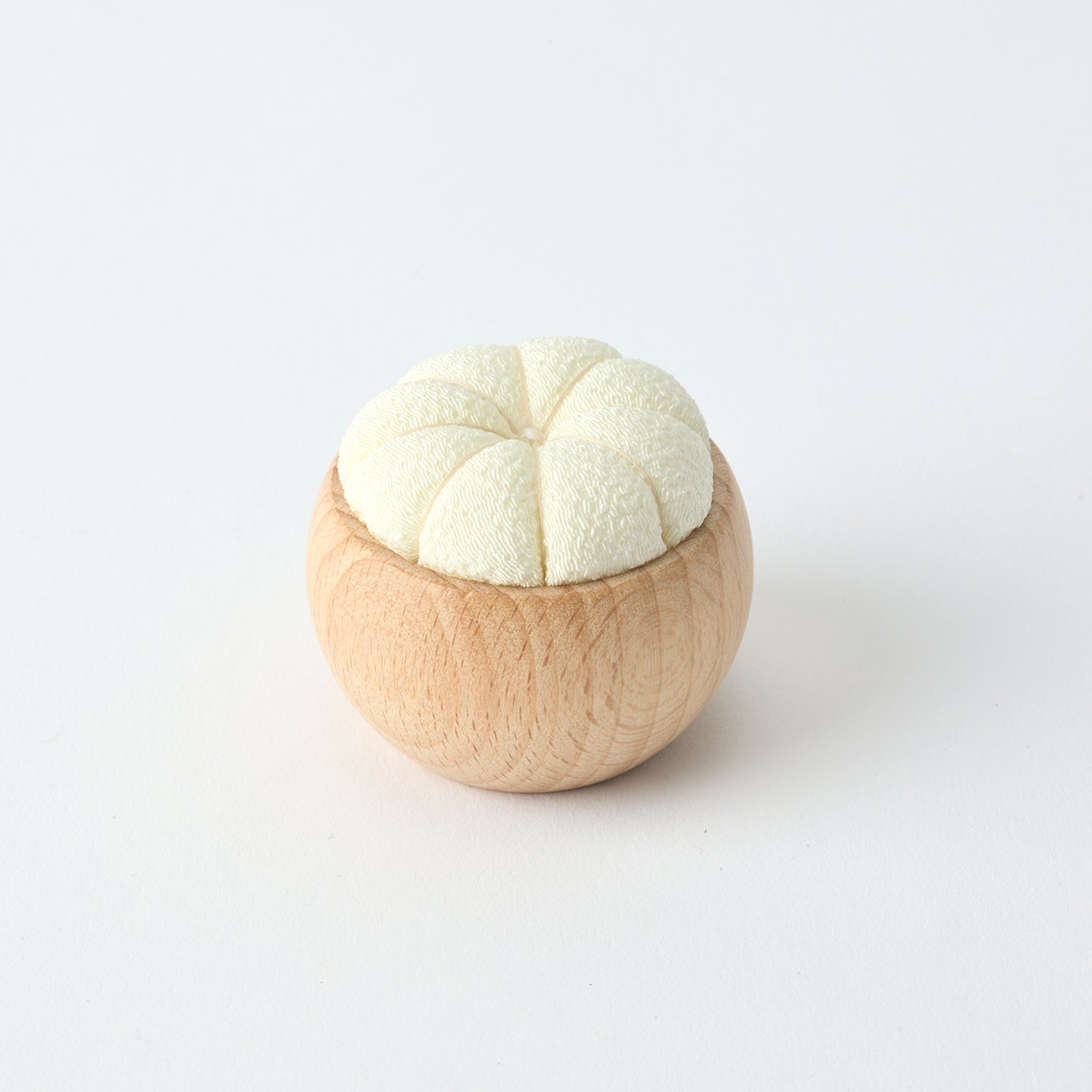 Hiro Wood Cup Pincushion