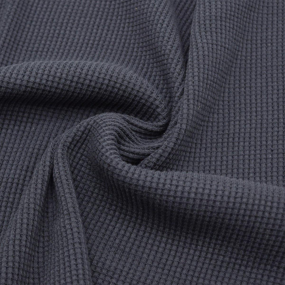[Fabric Sample] Vintage-style Waffle Cotton Lycoell Knit