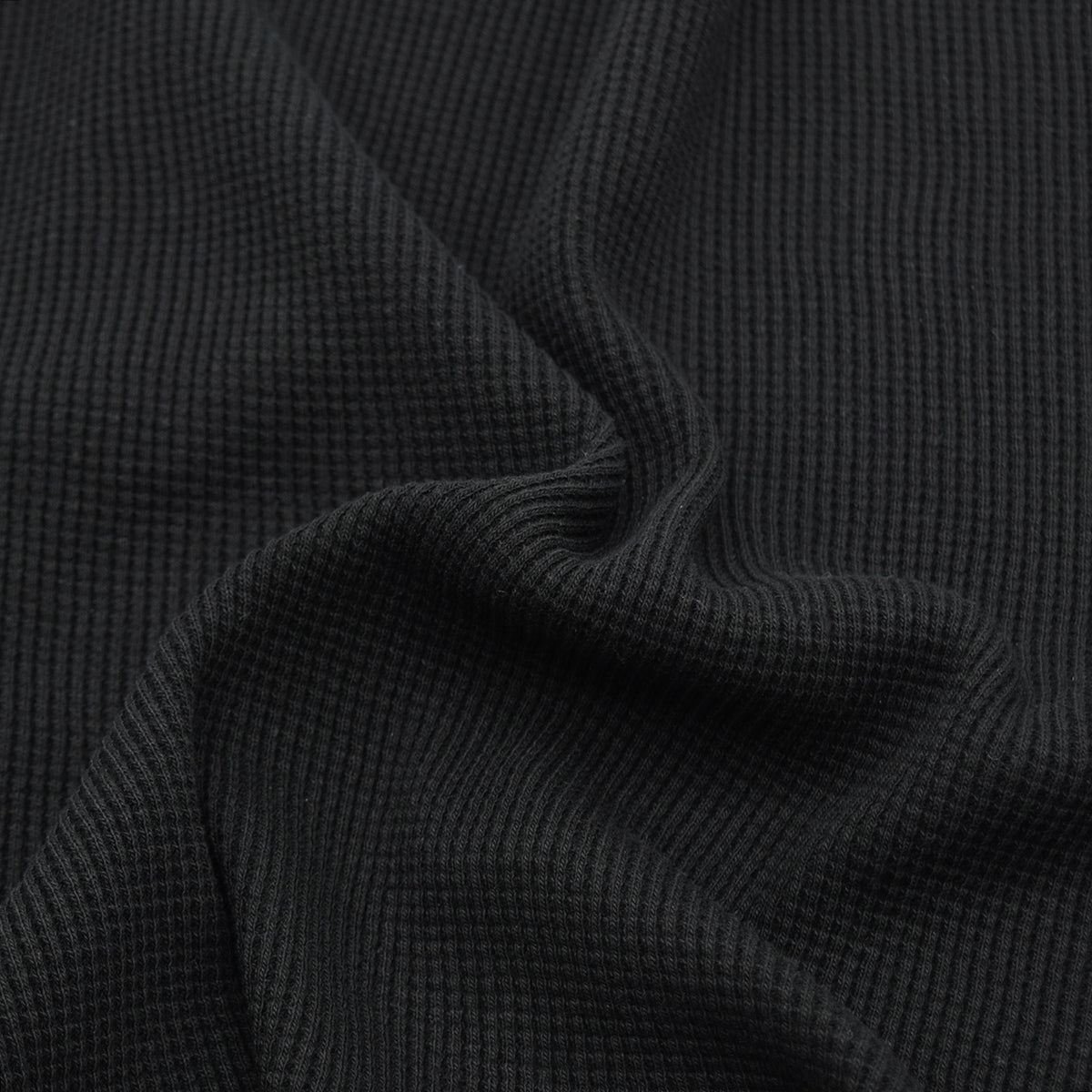 [Fabric Sample] Vintage-style Waffle Cotton Lycoell Knit