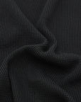 [Fabric Sample] Vintage-style Waffle Cotton Lycoell Knit