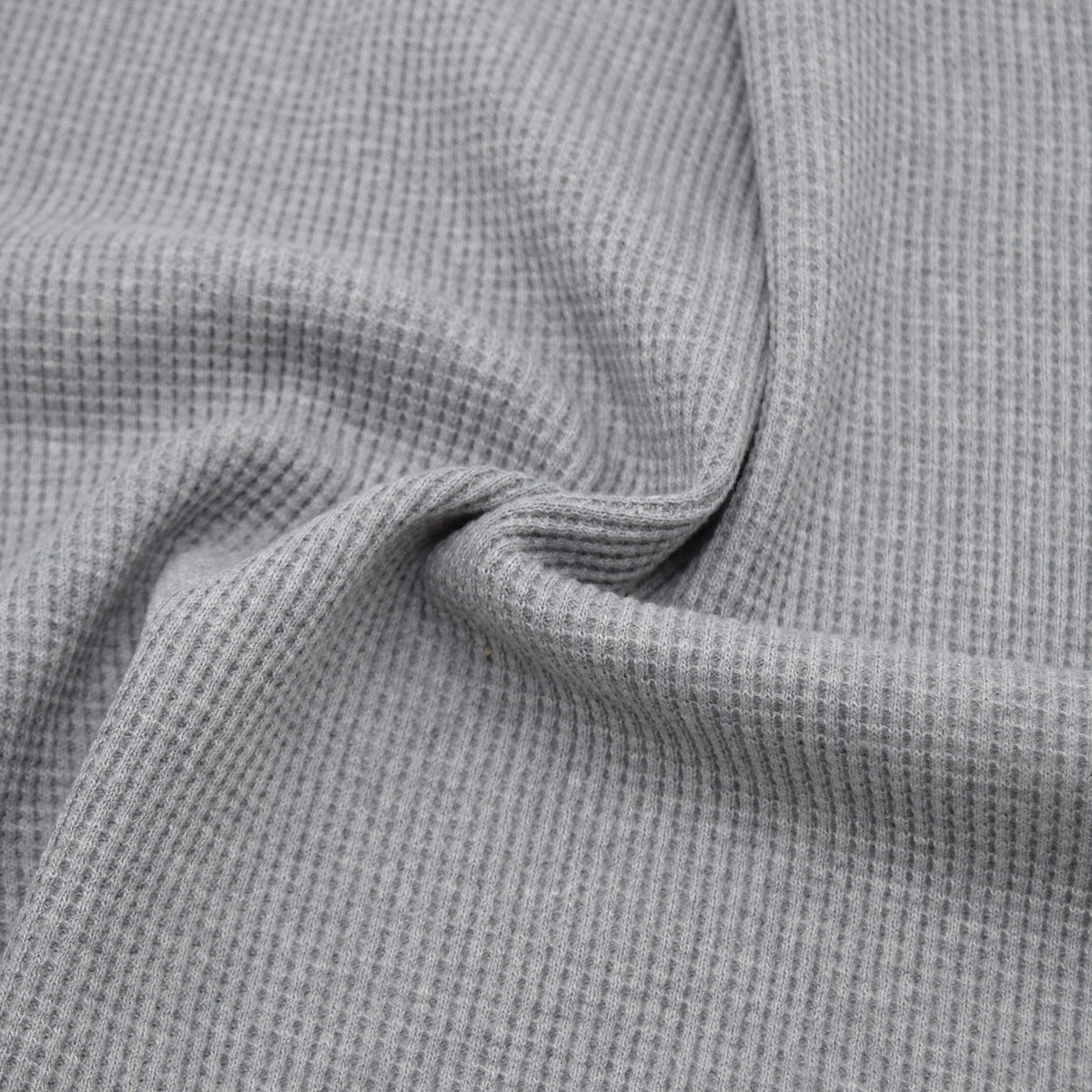 [Fabric Sample] Vintage-style Waffle Cotton Lycoell Knit