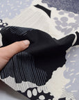 echino Bright Cotton Linen Sheeting - Black EKX-98130-30