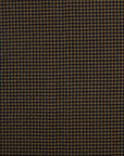 Yarn Dyed Gingham Seersucker Organic Cotton Fabric - Brown TS-2039-1