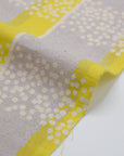 echino Field Cotton Linen Sheeting - Grey x Yellow EKX-98130-32