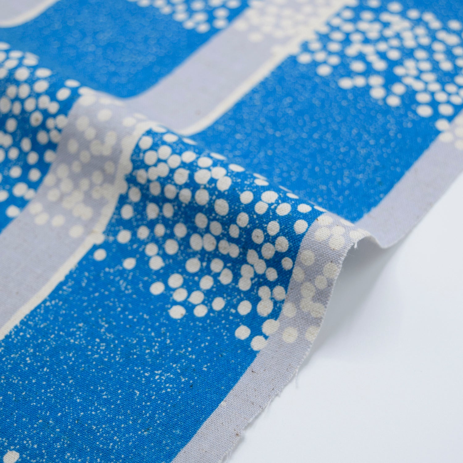 echino Field Cotton Linen Sheeting - Blue x Grey EKX-98130-32