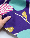 echino Pepe Cotton Linen Canvas - Purple EKX-98160-61