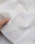 nani IRO Sanga Organic Cotton Double Gauze - Light Grey EGX-11450-1