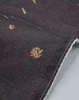 nani IRO Hana no toki niwa Linen - Black EGX-11441-1