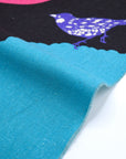 echino Pepe Cotton Linen Canvas - Black EKX-98160-61