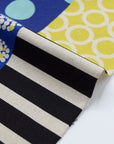 echino Piece Cotton Linen Canvas - Blue EKX-98160-62