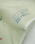 nani IRO Hana no toki niwa Linen - Light Green EGX-11441-1