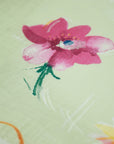 nani IRO Hana no toki niwa Linen - Light Green EGX-11441-1