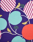 echino Pepe Cotton Linen Canvas - Purple EKX-98160-61