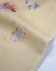 nani IRO Hana no toki niwa Organic Cotton Double Gauze - Light Beige EGX-11440-1