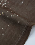 nani IRO Waterfall Cotton Double Gauze - Brown EGX-11430-1
