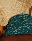 [Pre-order] Terra by Amelie Mancini - Owls Cotton Linen Canvas - Navy