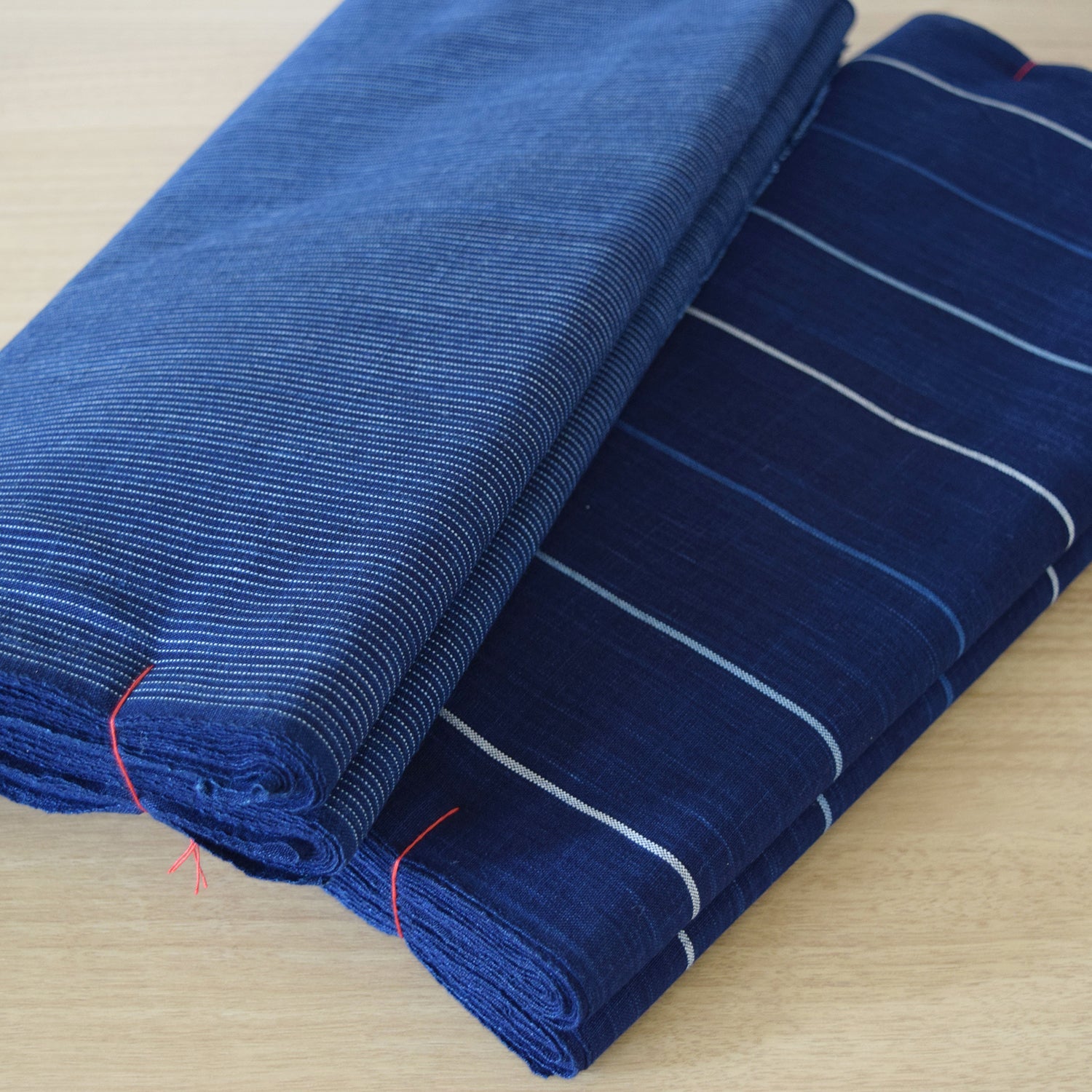 Natural Indigo Yarn-dyed Cotton TMF-001-1