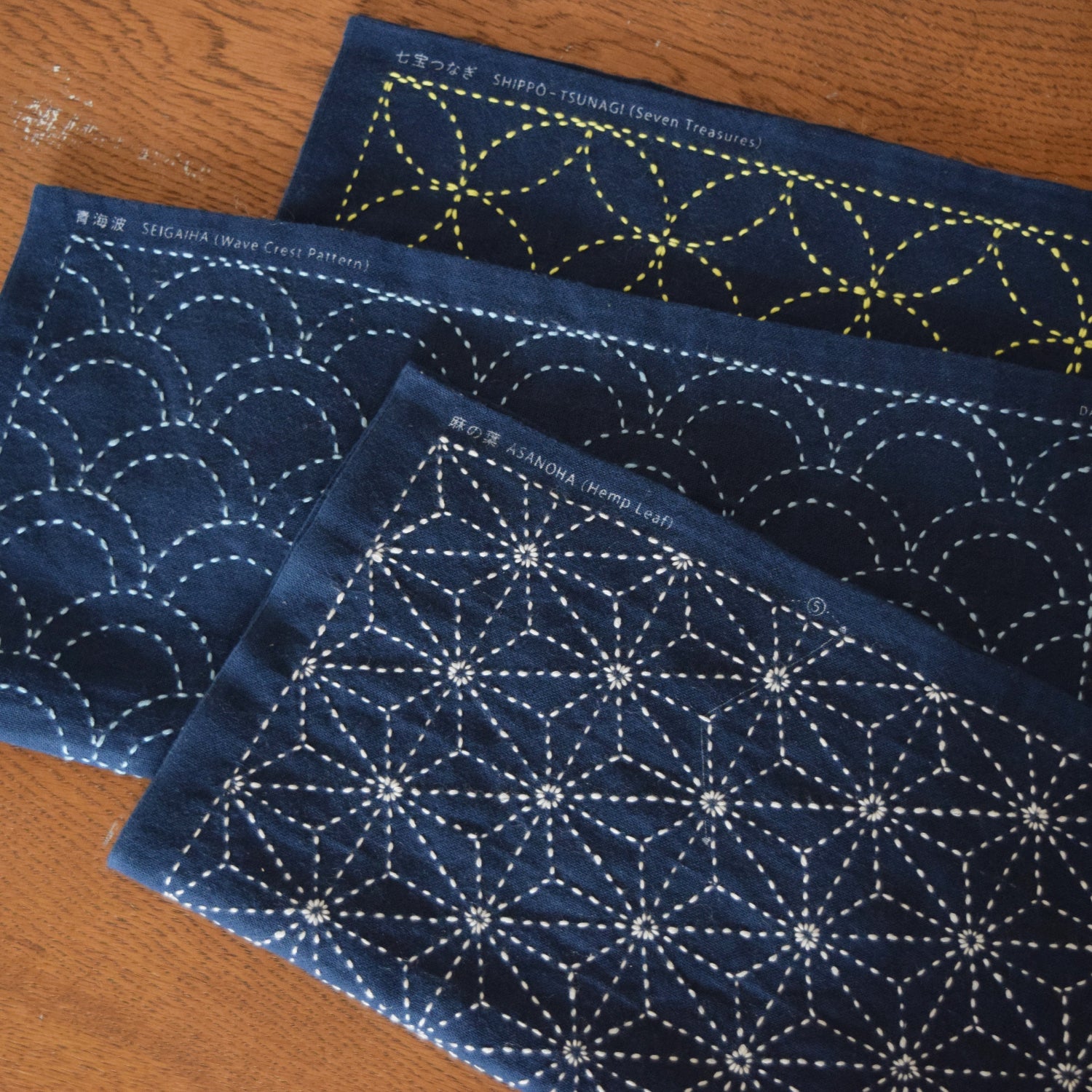 Daruma Sashiko Printed Cloth | Kokka Fabrics