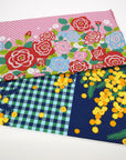 [Kokka Lifestyle] Floral Prints Furoshiki - Mimosa