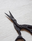 Hiro Black Crane Scissors
