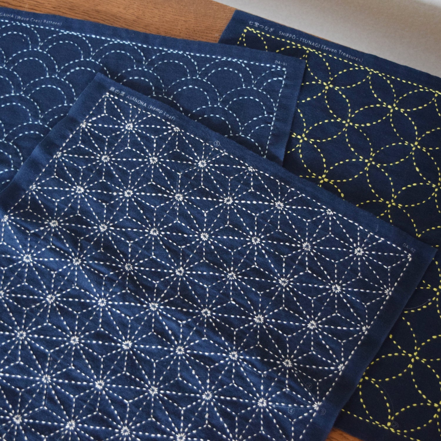 Daruma Sashiko Printed Cloth | Kokka Fabrics