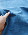 Natural Indigo Yarn-dyed Cotton Solid [15" Width] TMF-015-1