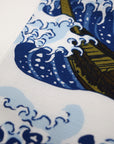[Kokka Lifestyle] Hokusai Ukiyoe Furoshiki - The Grate Wave