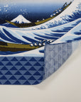 [Kokka Lifestyle] Hokusai Ukiyoe Furoshiki - The Grate Wave