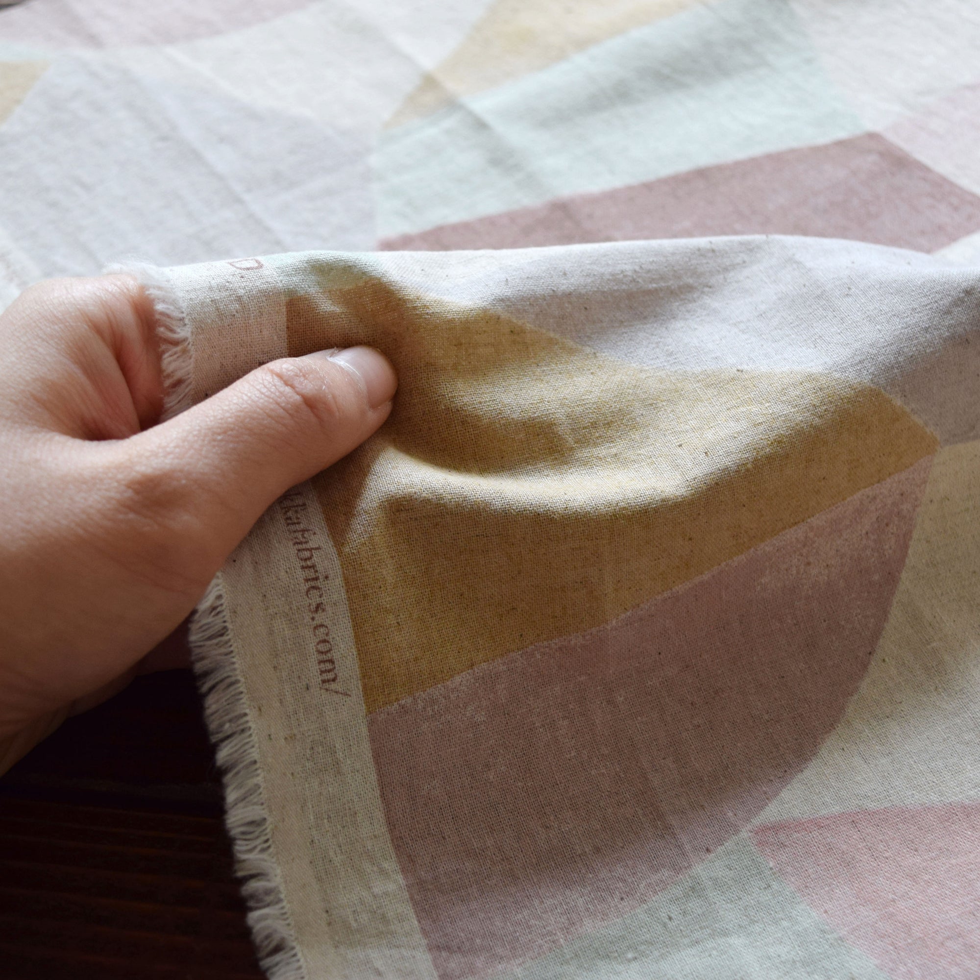 [Preorder Jan31-Feb28] Pathway by Bookhou - Shapes Cotton Linen Sheeting EKX-1440-2 (Expected shipment July 2026)