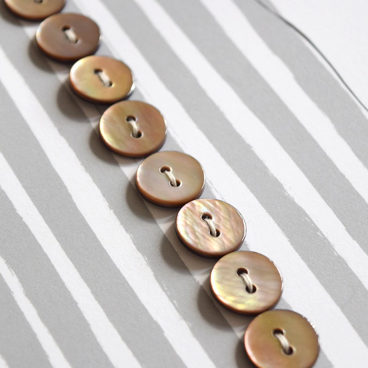 Shell Button Flat 4nov Shell Buttons | Kokka Fabrics