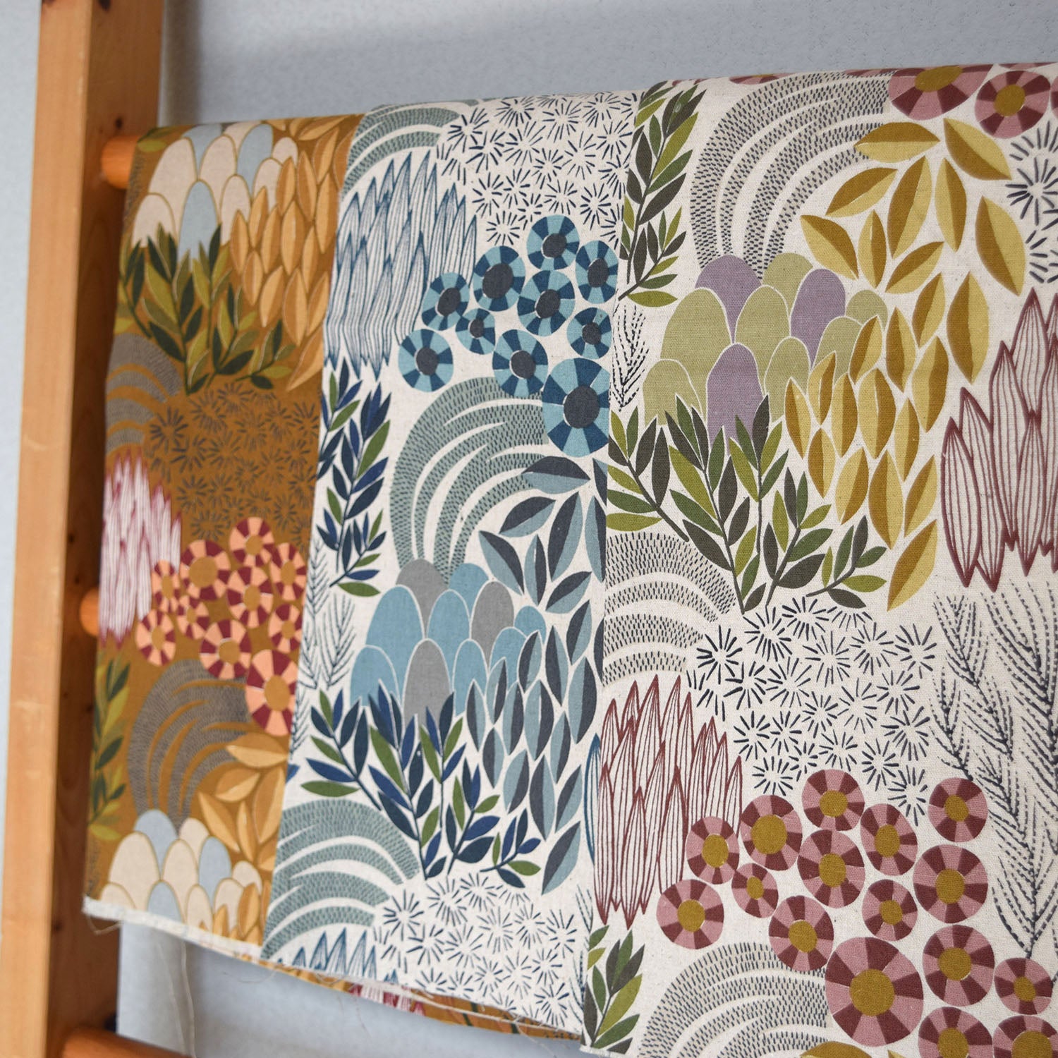 Bloom by Bookhou - Garden Cotton Linen Canvas - Brown TEKX-1400-1