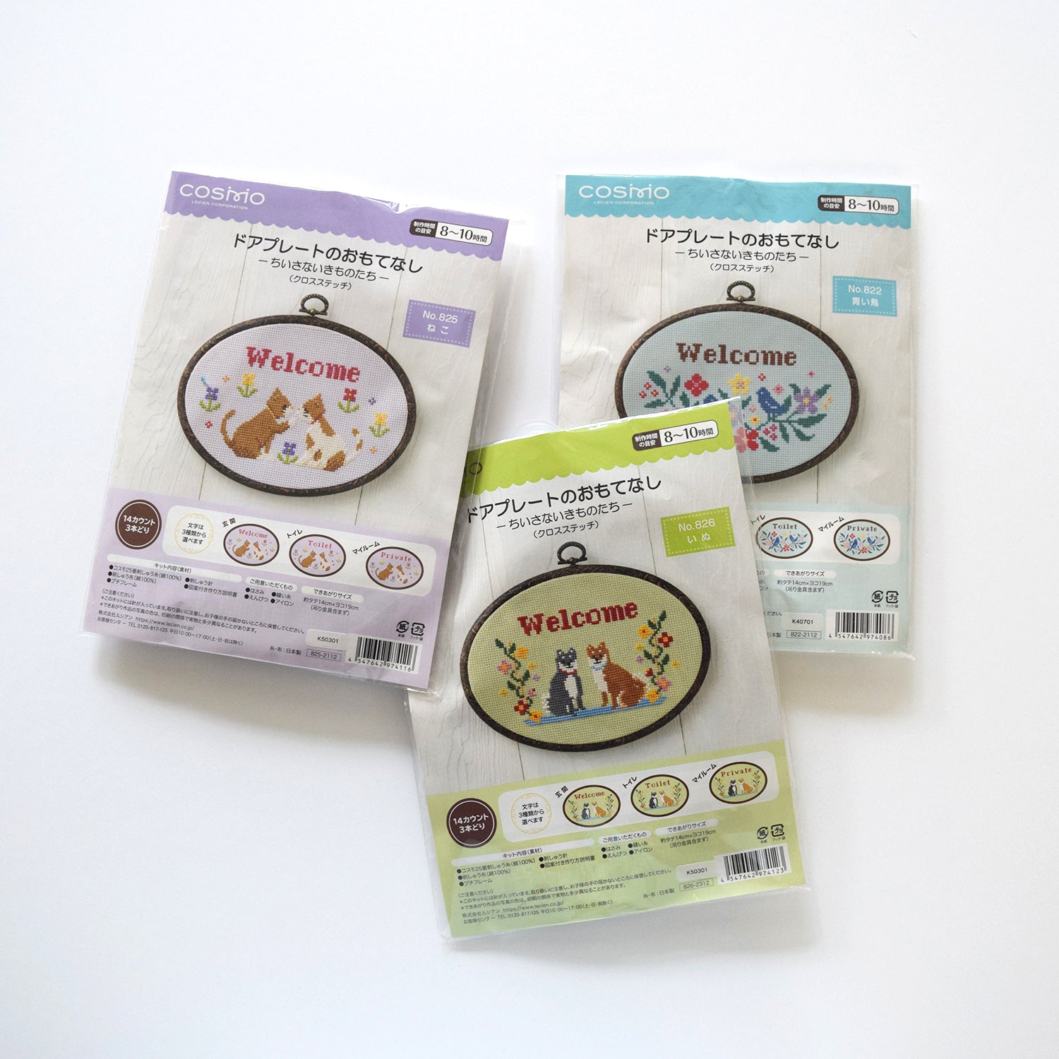 Cross Stitch Door Plate Kit