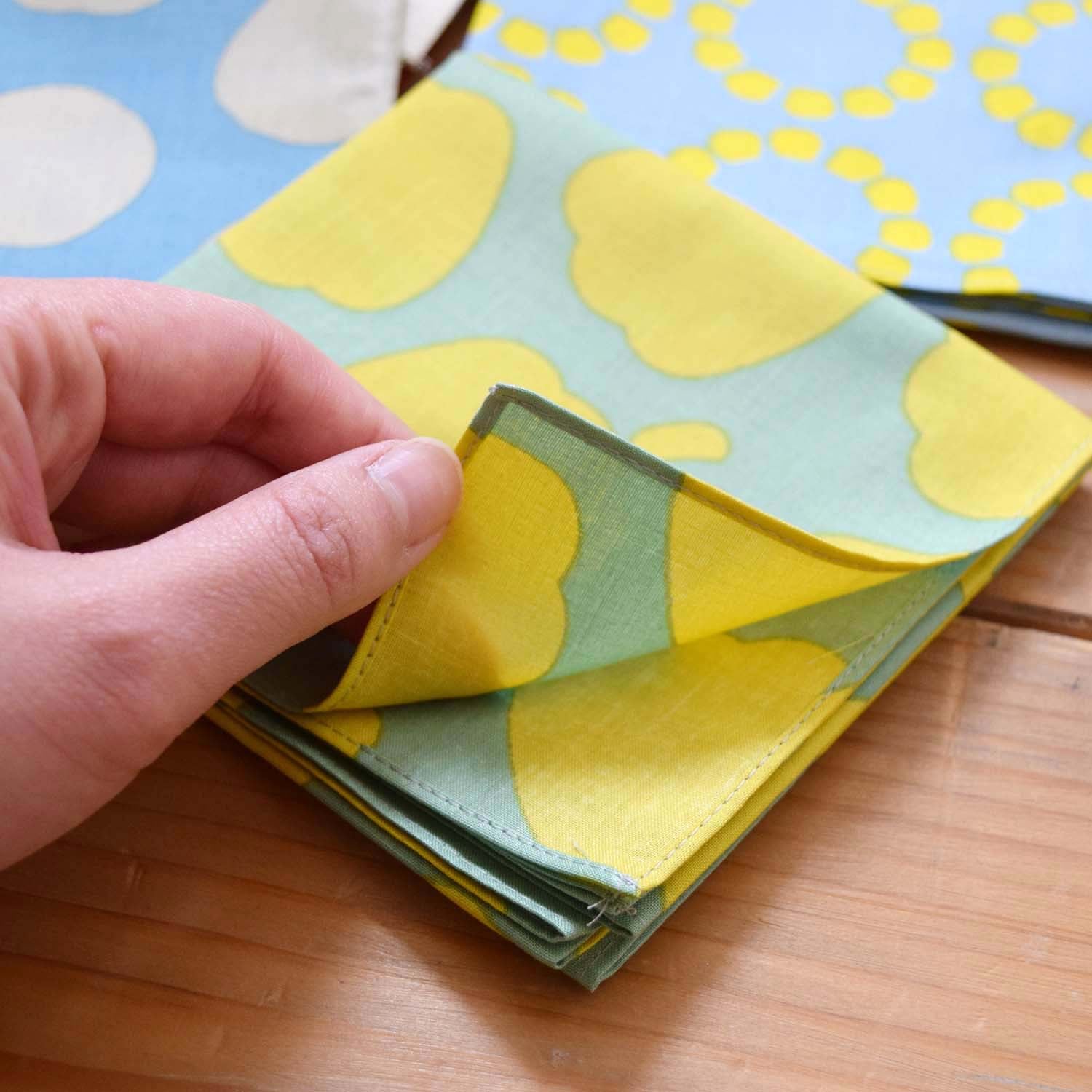 [Kokka Lifestyle] Cotton Mini Furoshiki - Bell pepper