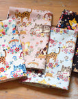 Powerful Animal Cats Flower Garden Cotton Oxford YGA-81050-1