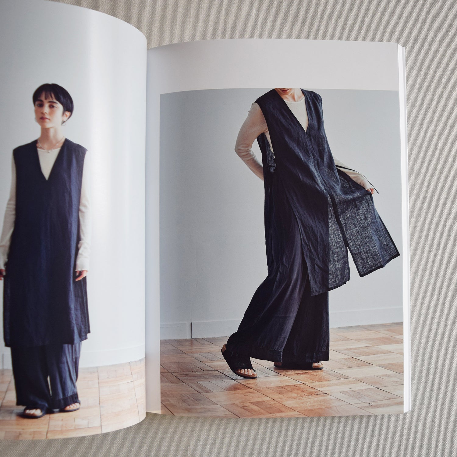 トップス Standard Journal nishino M SJ DRESS NEAT Simple Daily Clothes by Yumi Hosono | Kokka Fabrics