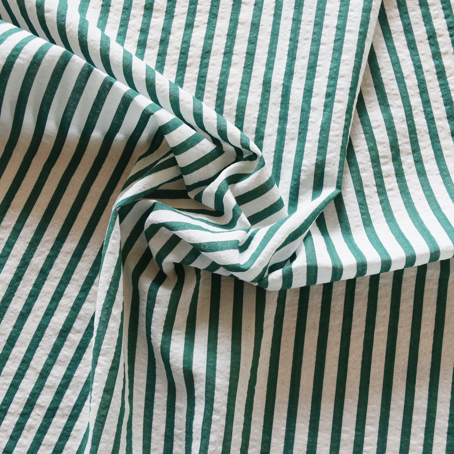 Marine Stripe Textured Cotton Lawn NCA-91180-181