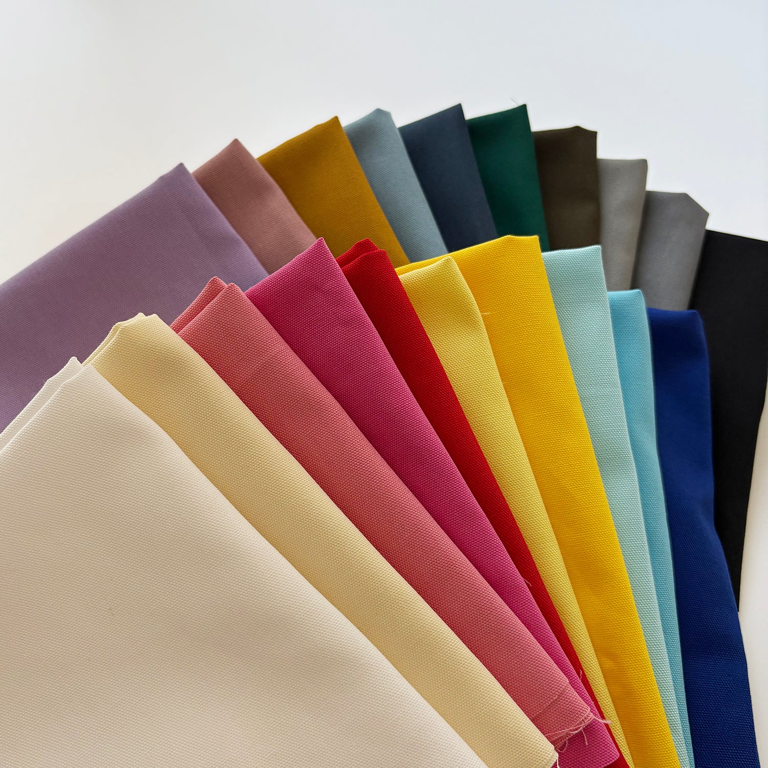 オレミープレミアムーフカット（オーガニクコットン Organic Cotton Oxford Weave (9 Colors) | Kokka Fabrics