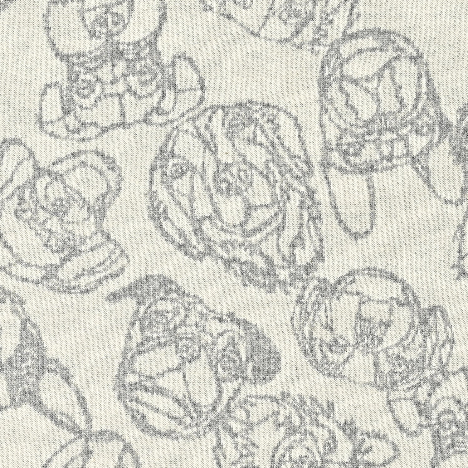 +HAyU Dog Cotton Knit Jacquard