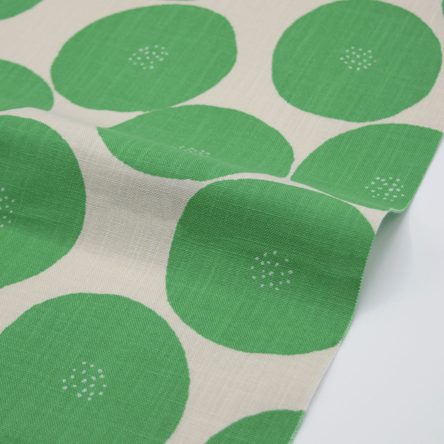 MUDDY WORKS Anpan Cotton Lightweight Canvas - White x Green EKX-1140
