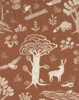 [Pre-order] Terra by Amelie Mancini - Forest Cotton Linen Canvas - Pink