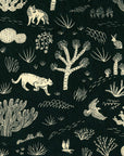 [Pre-order] Terra by Amelie Mancini - Joshua Tree Cotton Linen Canvas - Black Green