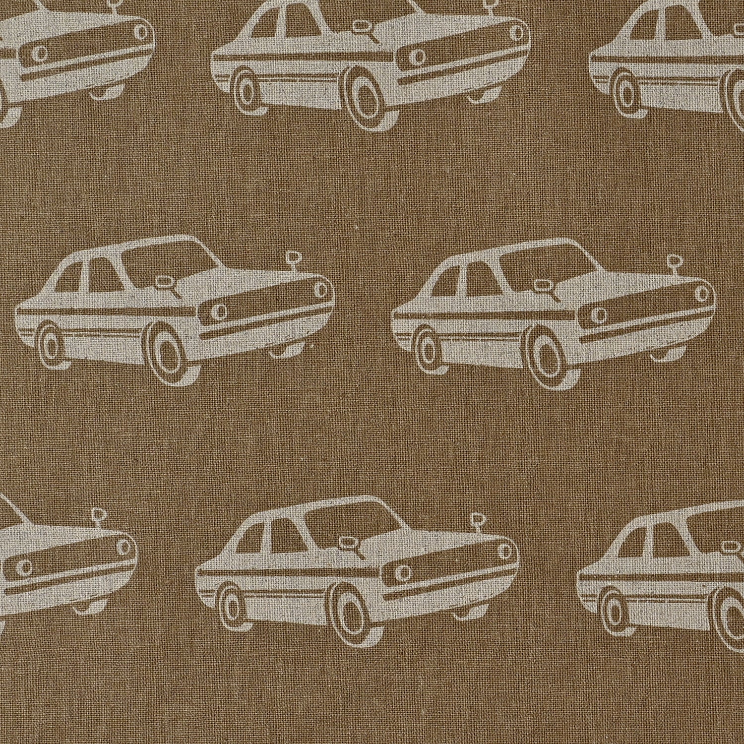 echino ni-co Cotton Linen Canvas Car