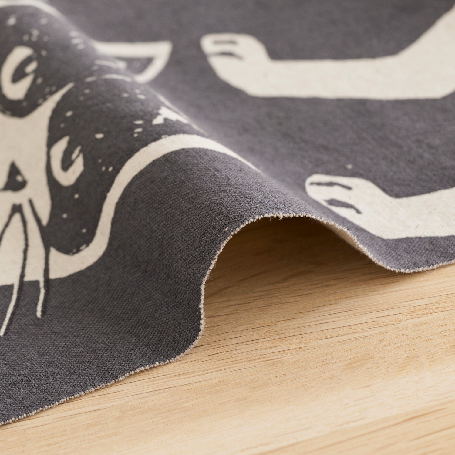 echino Neko Noe CAT CAT Cotton Linen Canvas