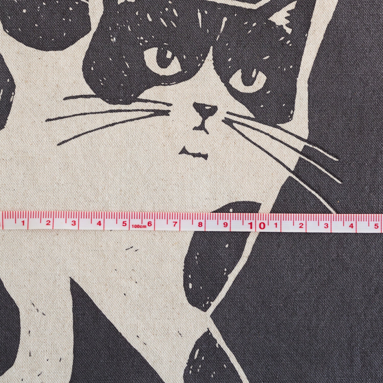 echino Neko Noe CAT CAT Cotton Linen Canvas