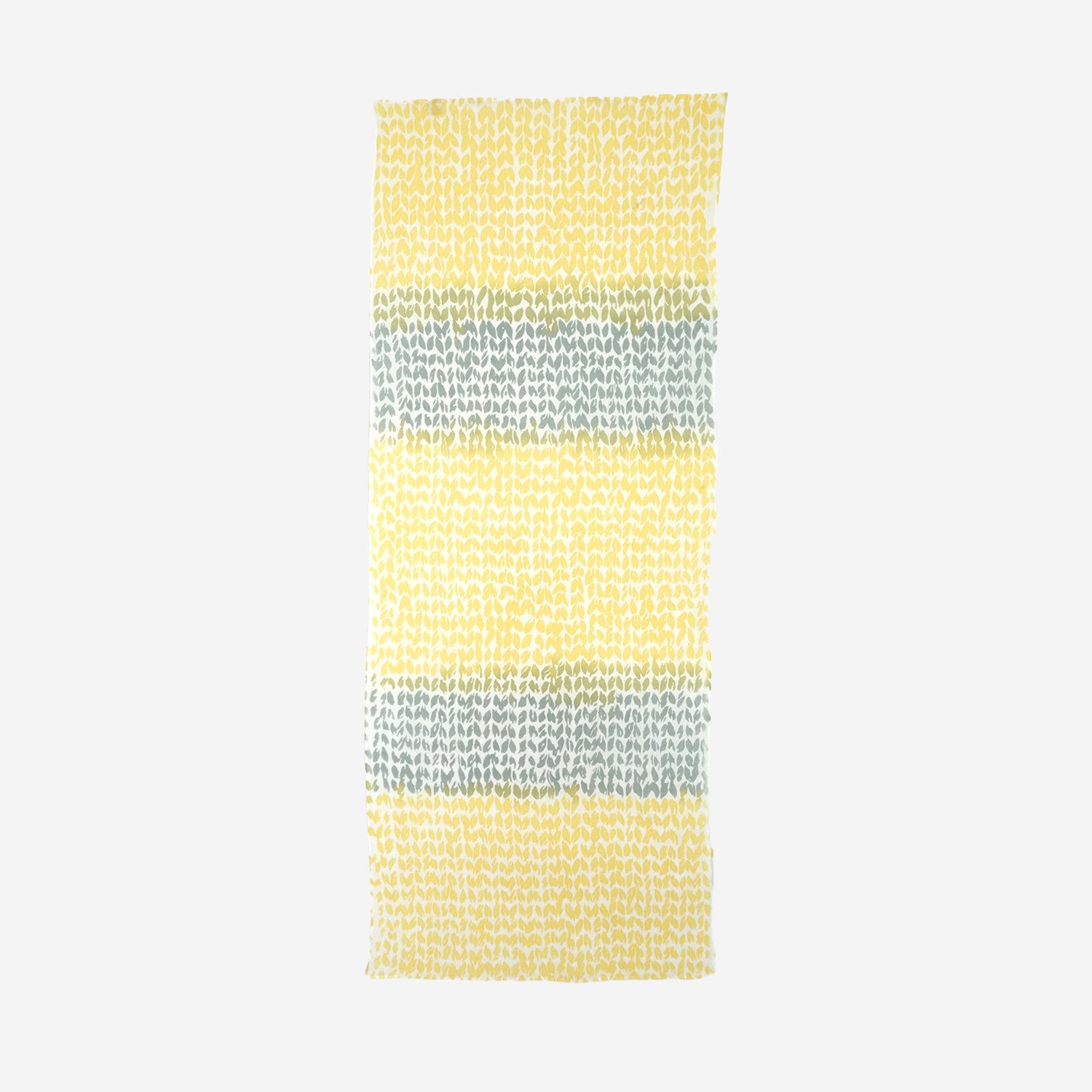 [Kokka Lifestyle] Nijiyura Cotton Gauze Tenugui - Finland Yellow