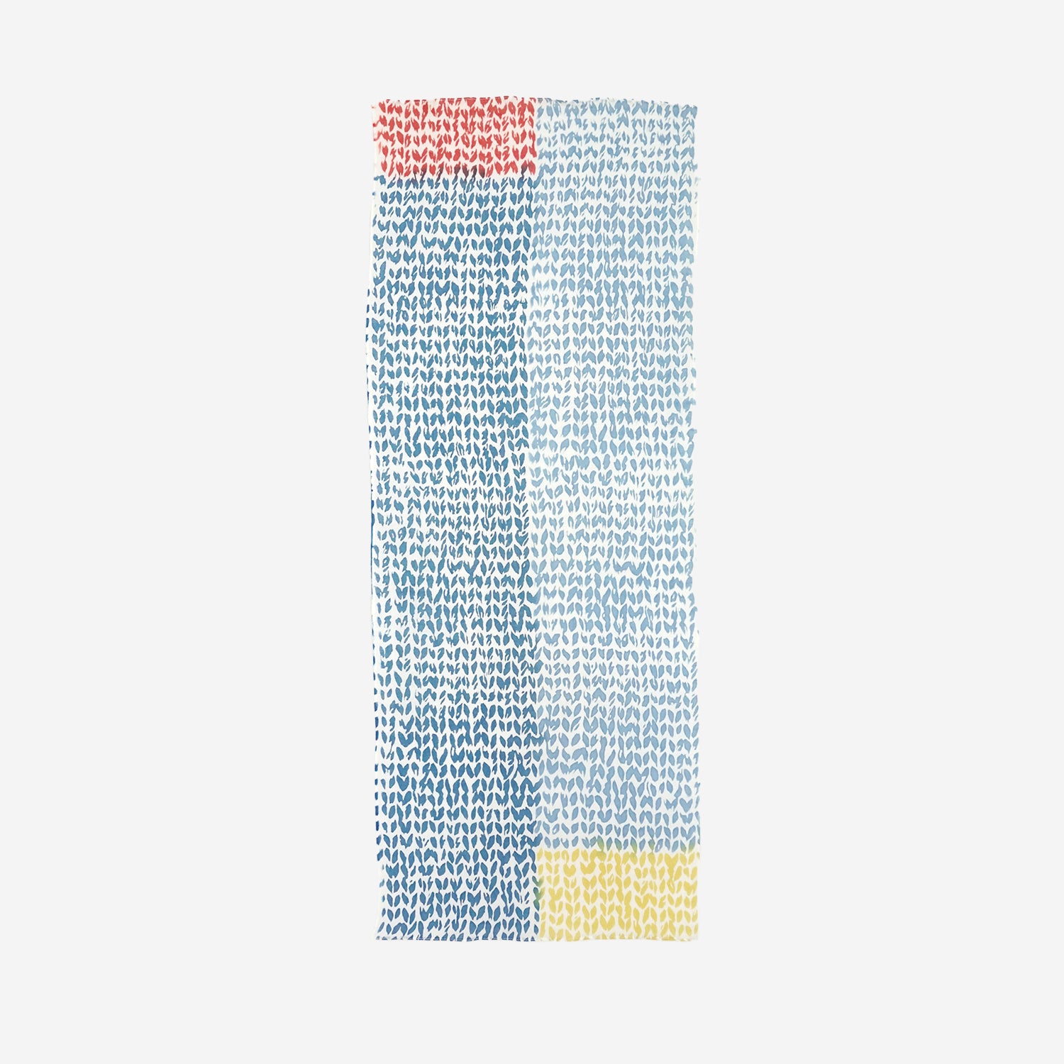 [Kokka Lifestyle] Nijiyura Cotton Gauze Tenugui - Finland Mix Color